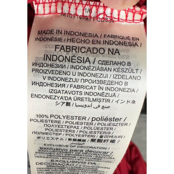 Nike NFL Tampa Bay Buccaneers Hoodie Shirt Womens XL Red & Gray Dri-Fit - Picture 12 of 13